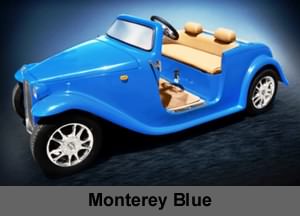 California Roadster NEV in Monterey Blue Color
