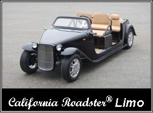 ACG California Roadster Limo Golf Cart