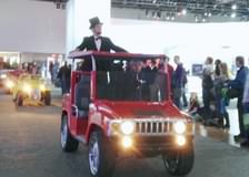 Abe in Parade riding ACG Hummer H3